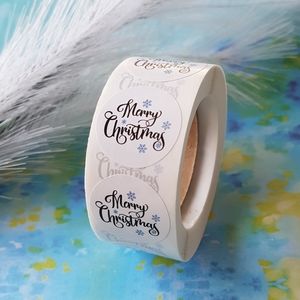 🎅🏼500 pcs Merry Christmas Thank You Stickers